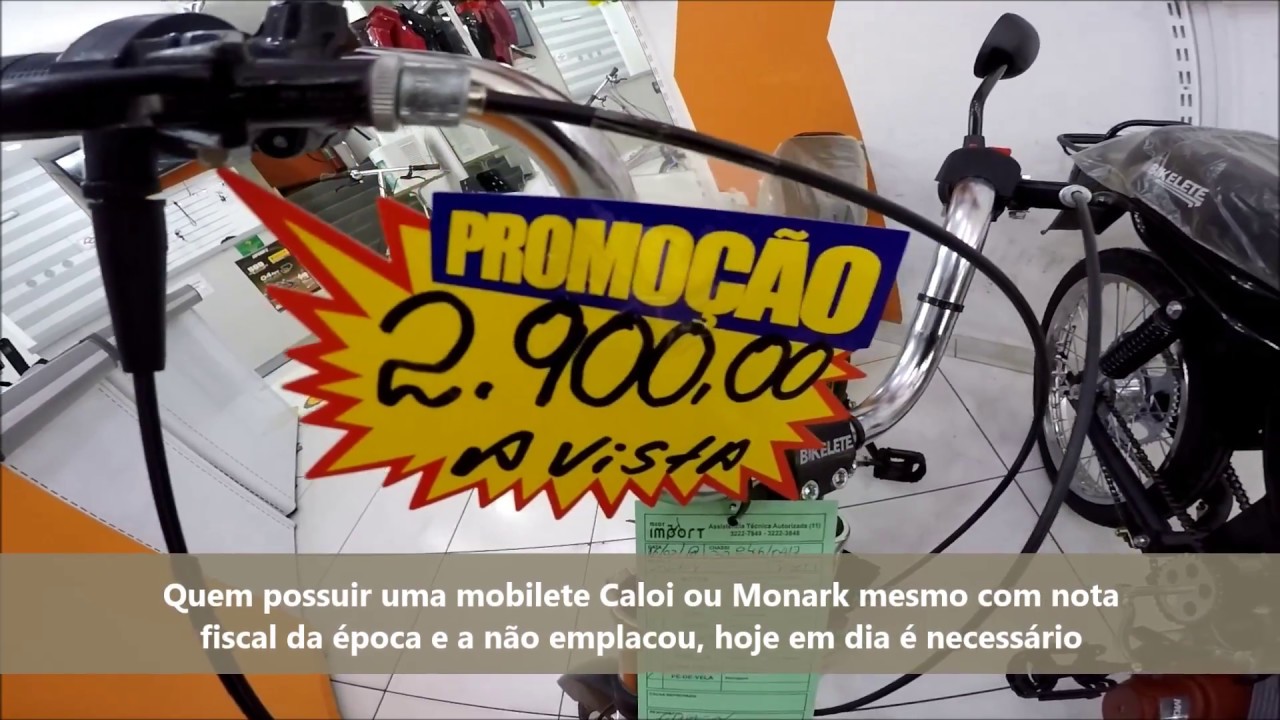 TEM COMO EMPLACAR MOBILETES ANTIGA E DA ATUALIDADE? O BIN PODE COMPLICAR!!!