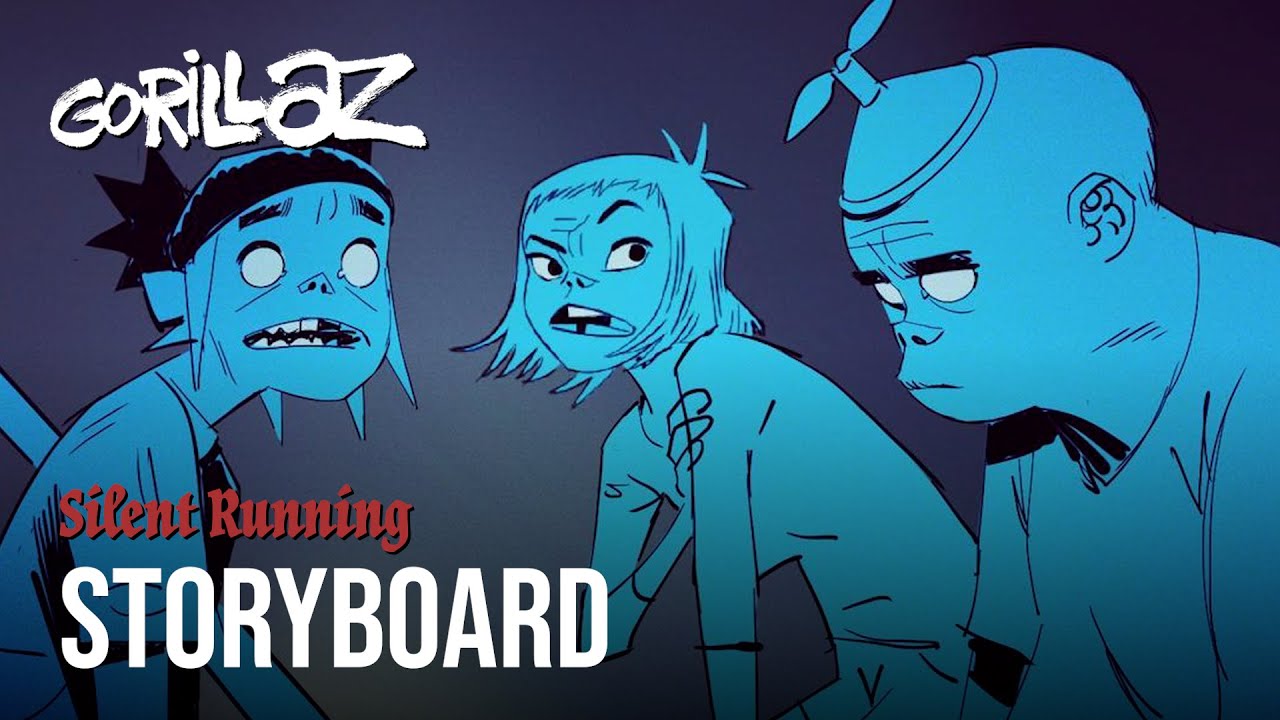 Gorillaz - Silent Running ft. Adeleye Omotayo (Storyboard)