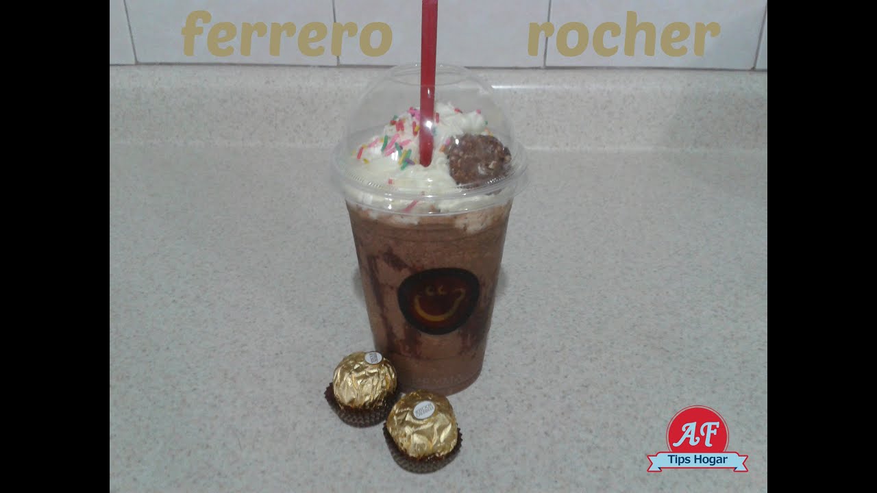 frappe de ferrero rocher