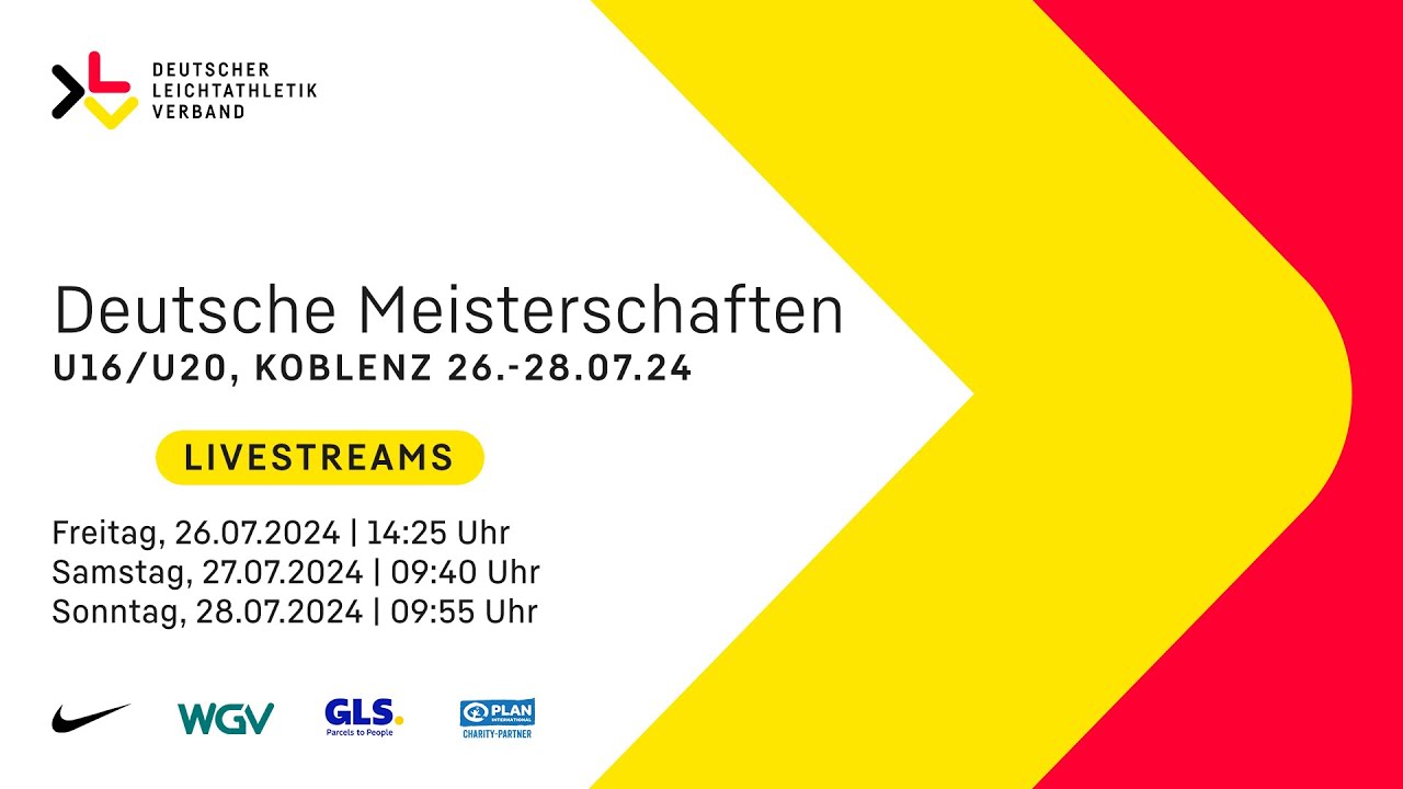 Livestream DM U16/U20 | Freitag