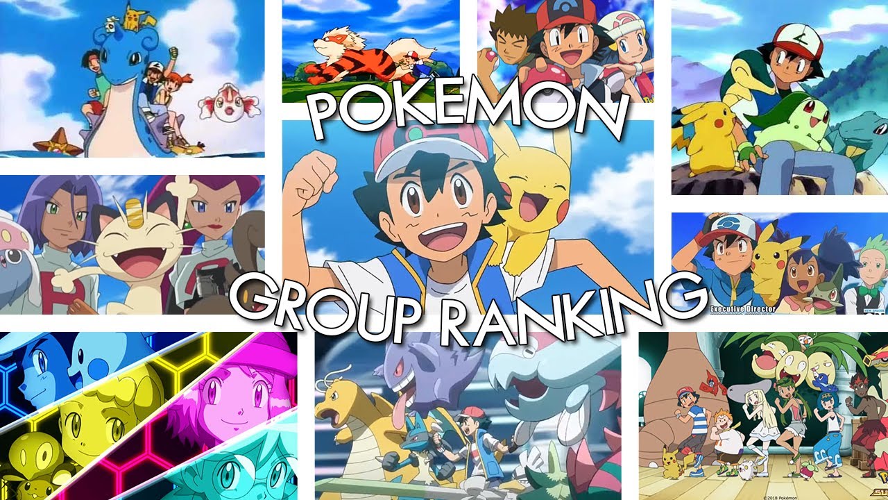 Pokemon Anime Openings | Group Ranking