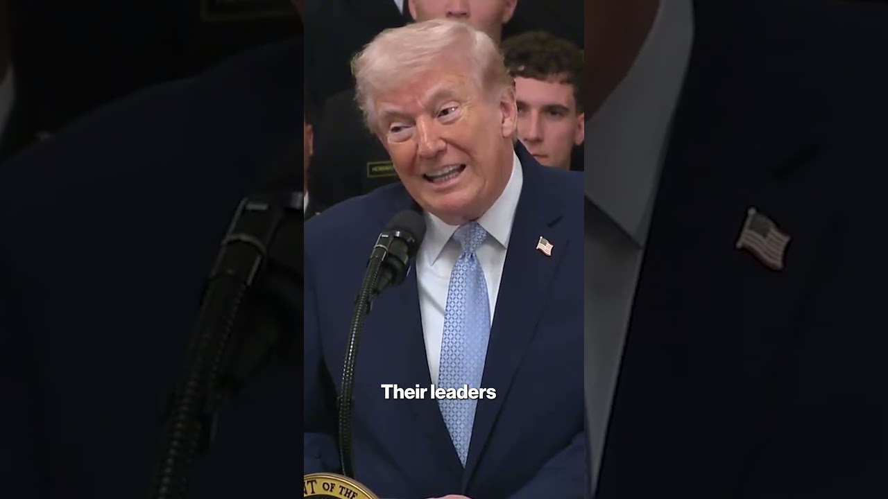 Лидеры Ирана ушли: Трамп о рухнувшей иерархии в Иране #шорты