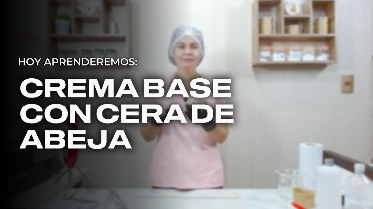 Base de crema con Cera de Abeja | Receta natural y fácil 🐝🌿
