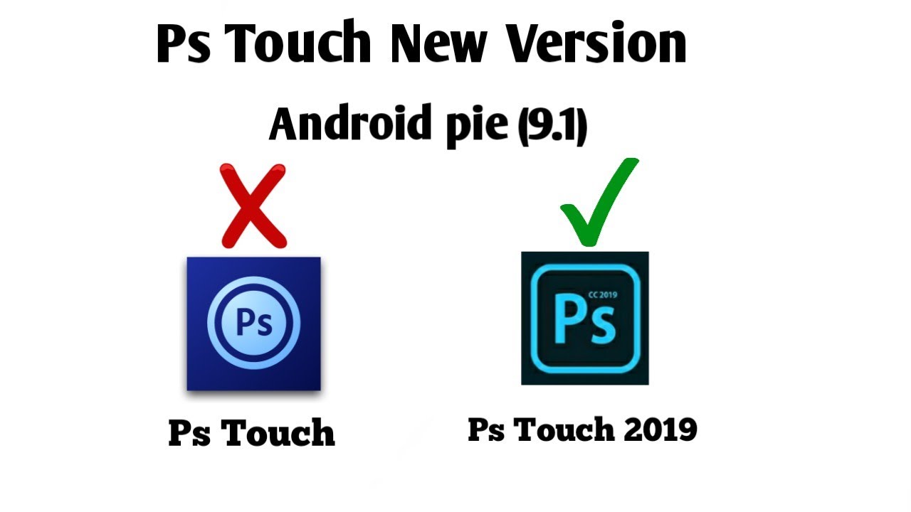 Ps Touch Not working In android Pie (9.1) fixed| Ps Touch New version 2019|Nirob Editz