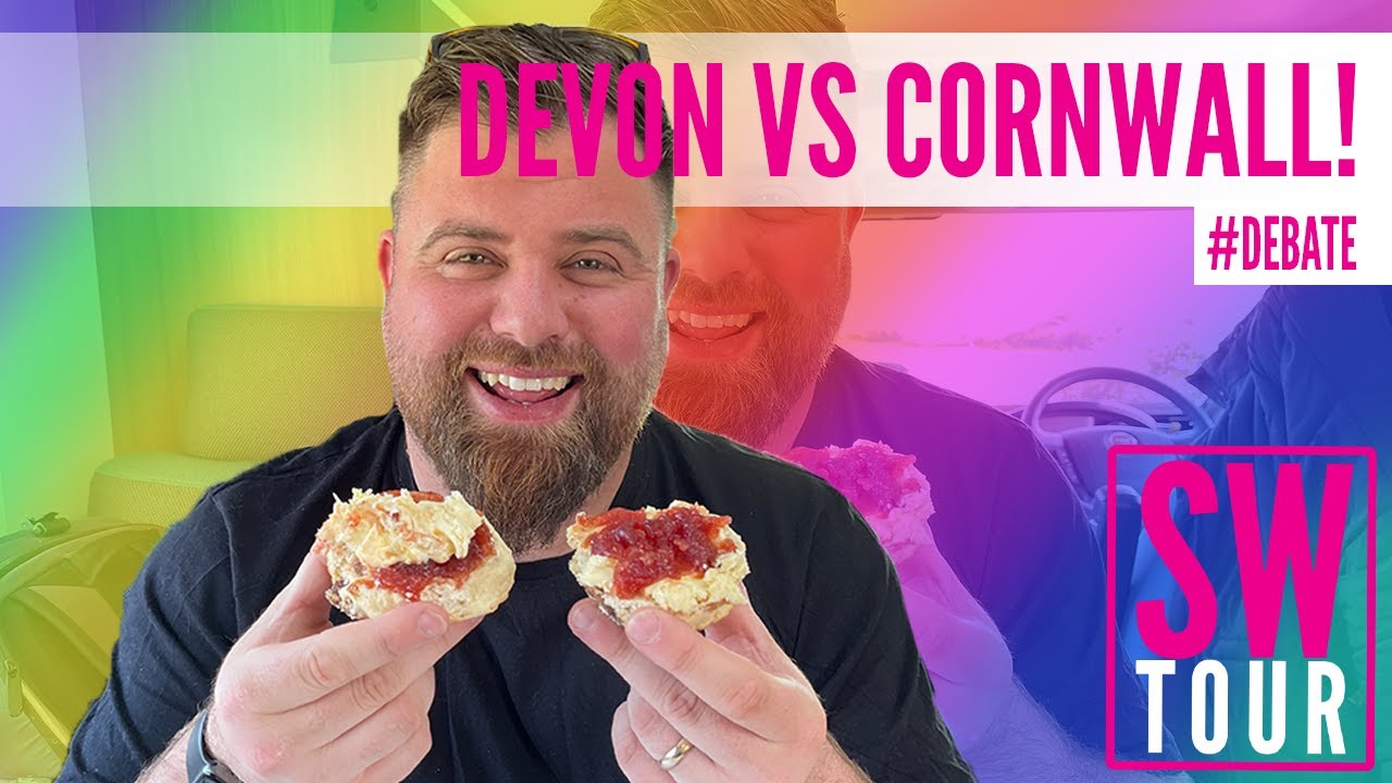 We settle the debate of scone vs scone, Devon vs Cornwall!