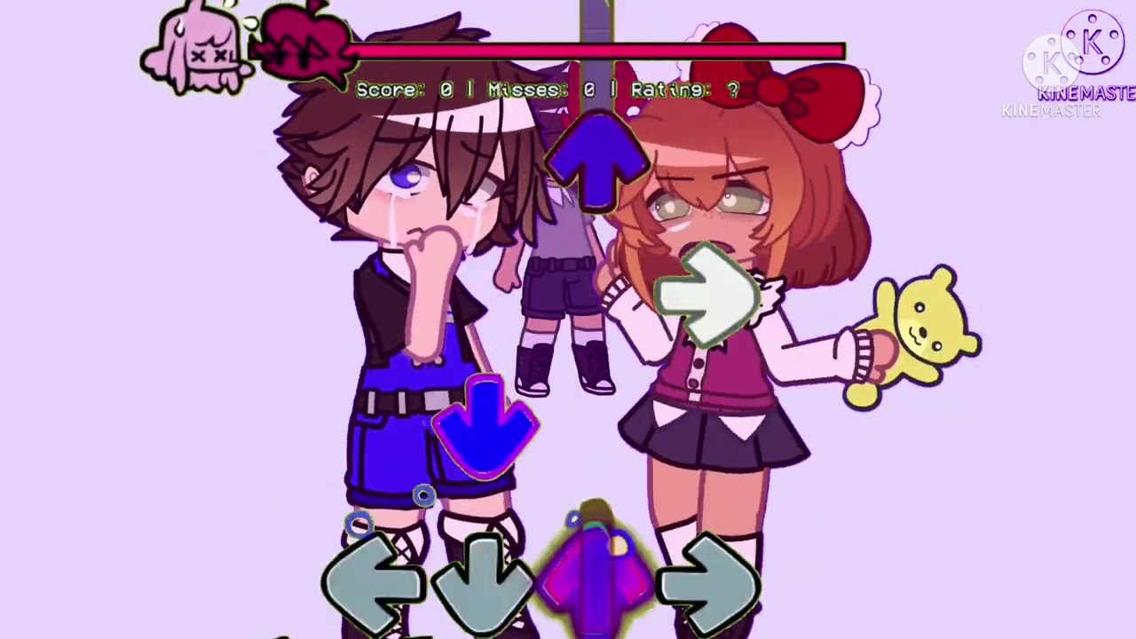 Tug O War but Elizabeth and CC Afton Sing it | FNaF x FNF | Gacha Club