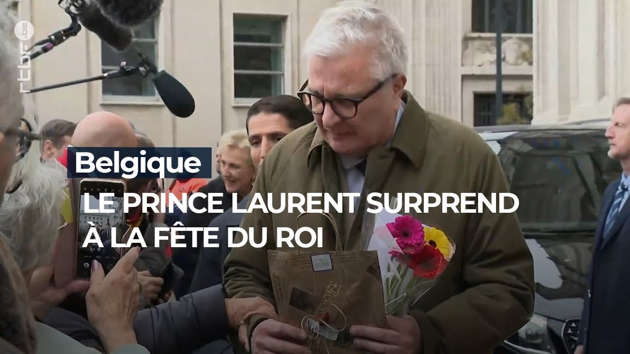 Belgique : nouvelle sortie tapageuse du prince Laurent à la fête du Roi - RTBF Info