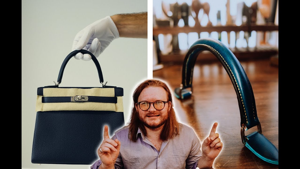 MOST FAMOUS HANDLE IN THE WORLD, HERE'S HOW ITS MADE! // Hermes handbag handle!!