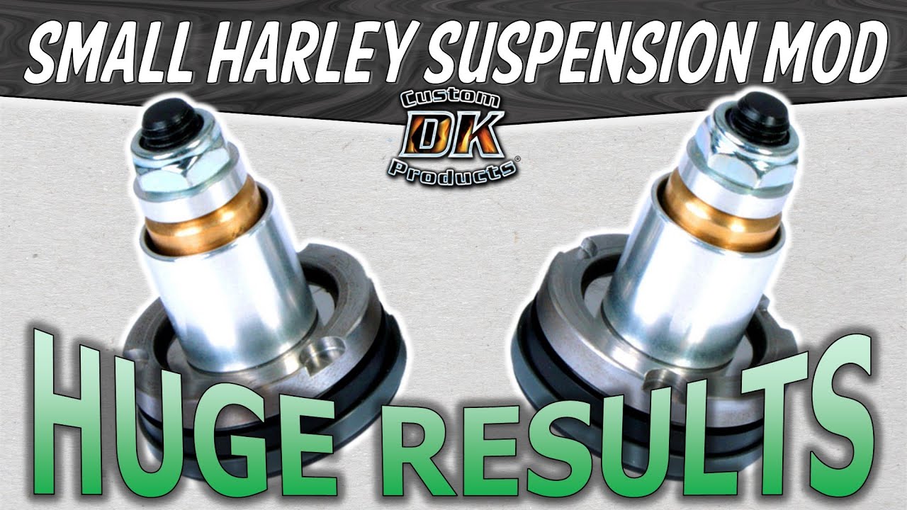 Harley Front Suspension Improved w/ Easy Drop-In Mod