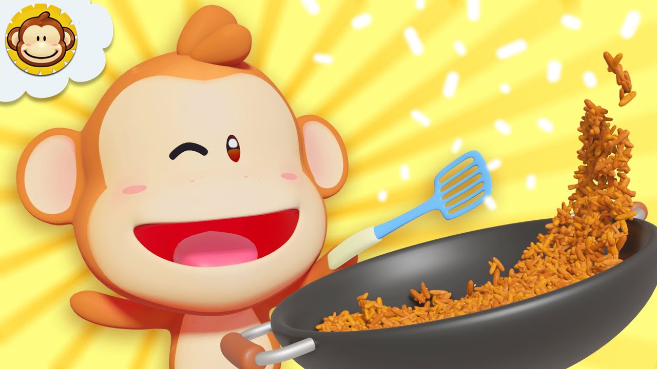 Nasi Goreng | Lagu Anak Anak | Balita - Baba Lili Tata