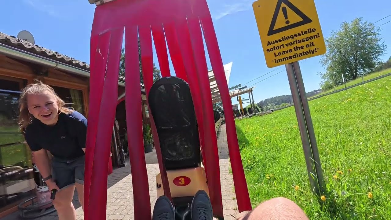Die HEFTIGSTE AIRTIME auf einer Rodelbahn! 😳