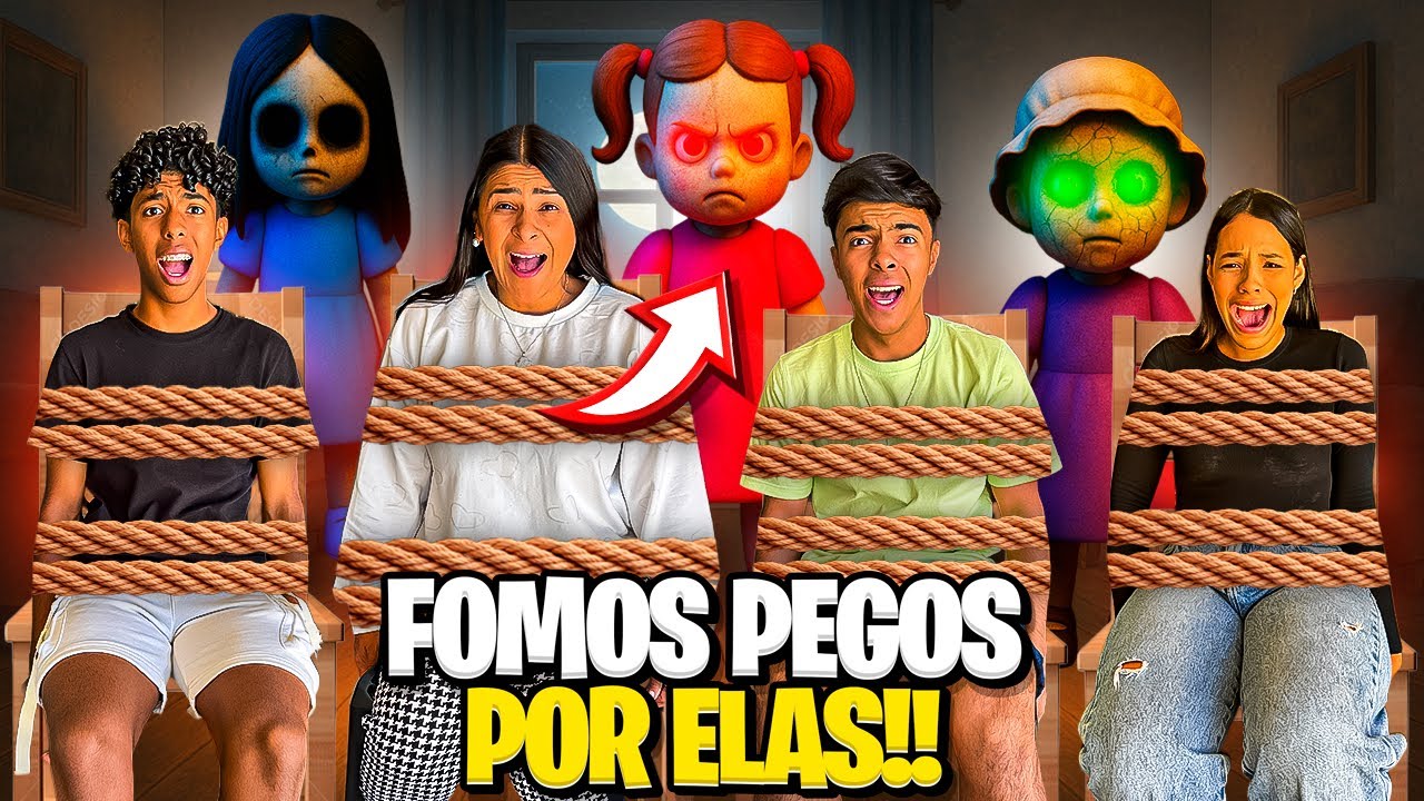 ERA PRA SER APENAS MAIS UM DIA! MAS AS BONECAS ASSOMBRADAS APARECERAM!  (ESTEVÃO|GABRIEL)