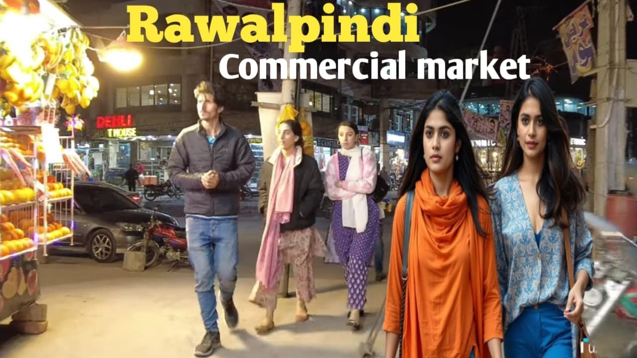 Walking in Rawalpindi, Pakistan 🇵🇰 | 4K Ultra HD | 2025 City Tour”