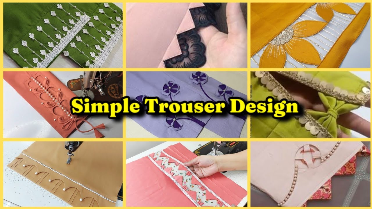 Latest Pant Designs for Ladies Capri Trouser Design| Poncho ke Design | Poncha Design
