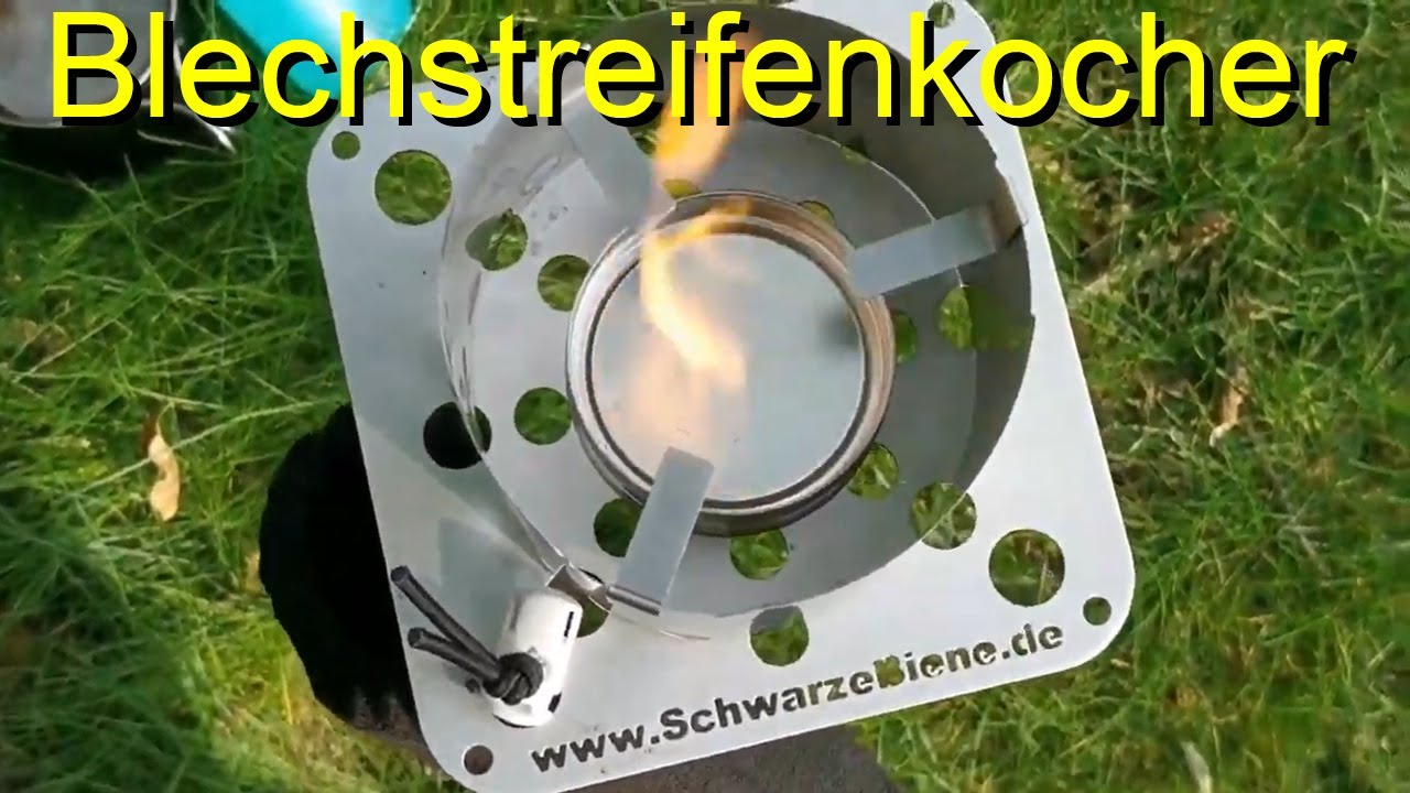X-Boil Kocher auf Schwarze Biene Outdoor Tisch