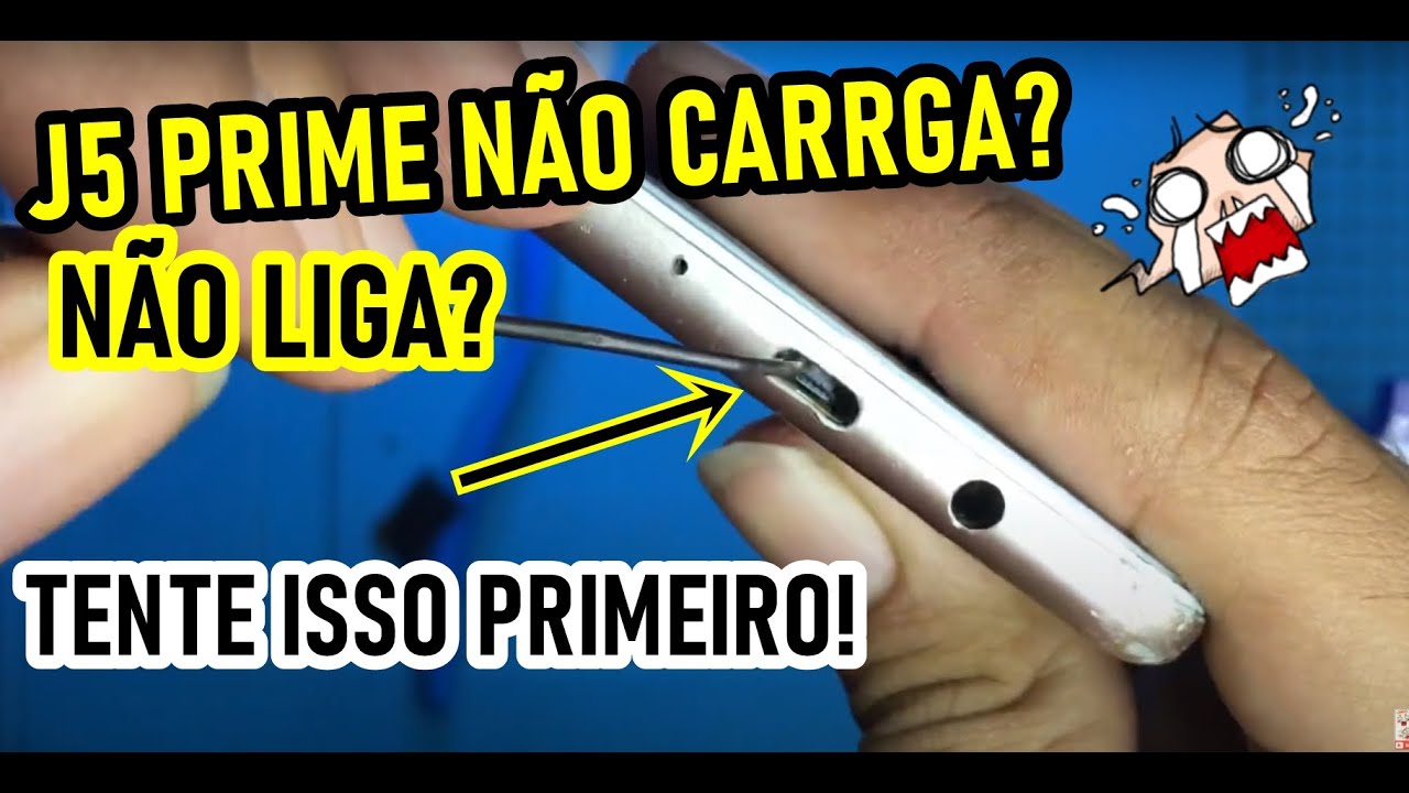 J5 PRIME NAO CARREGA? TENTE ISSO PRIMEIRO ANTES DE LEVAR NO TÉCNICO!