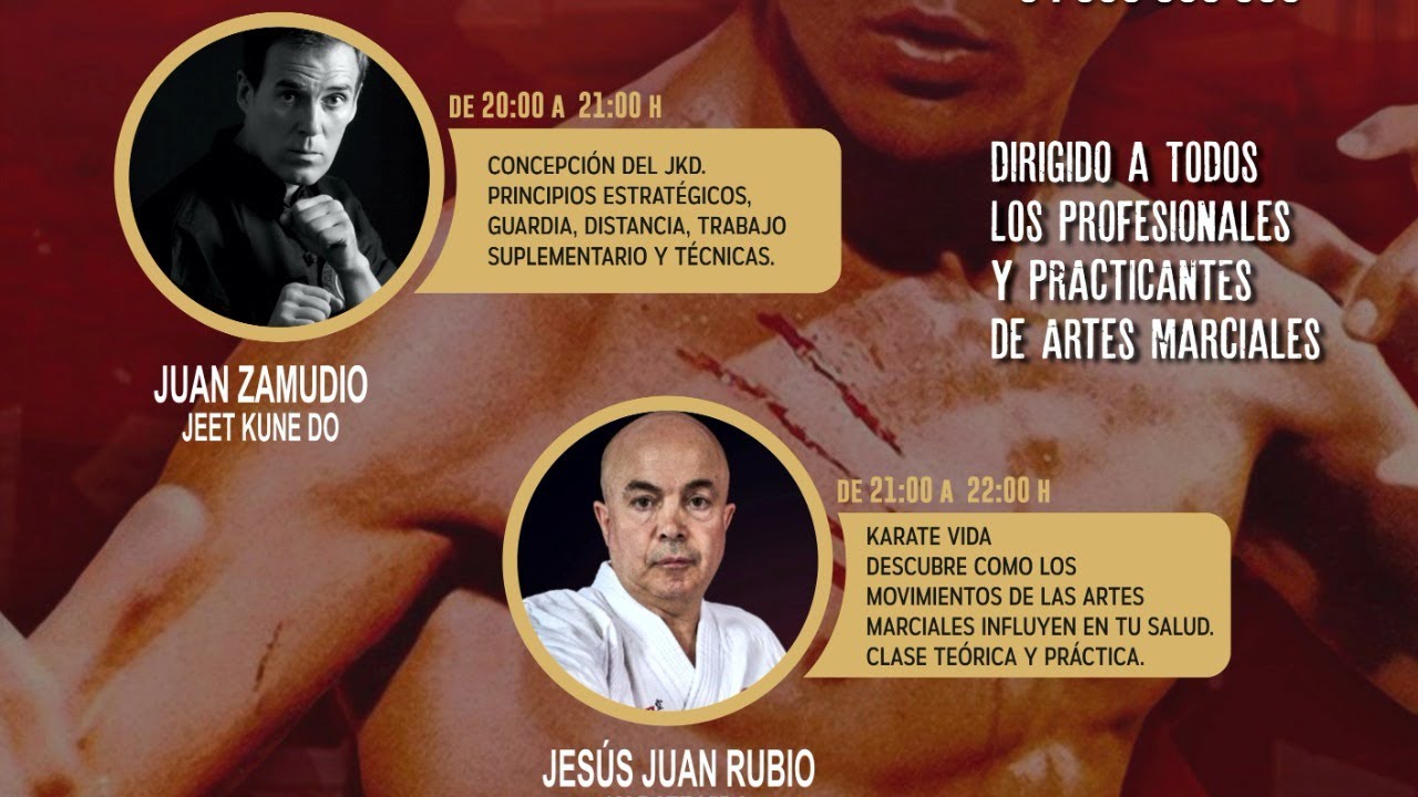 3º CONFERENCIAS  Jeet Kune Do & Karate Vida