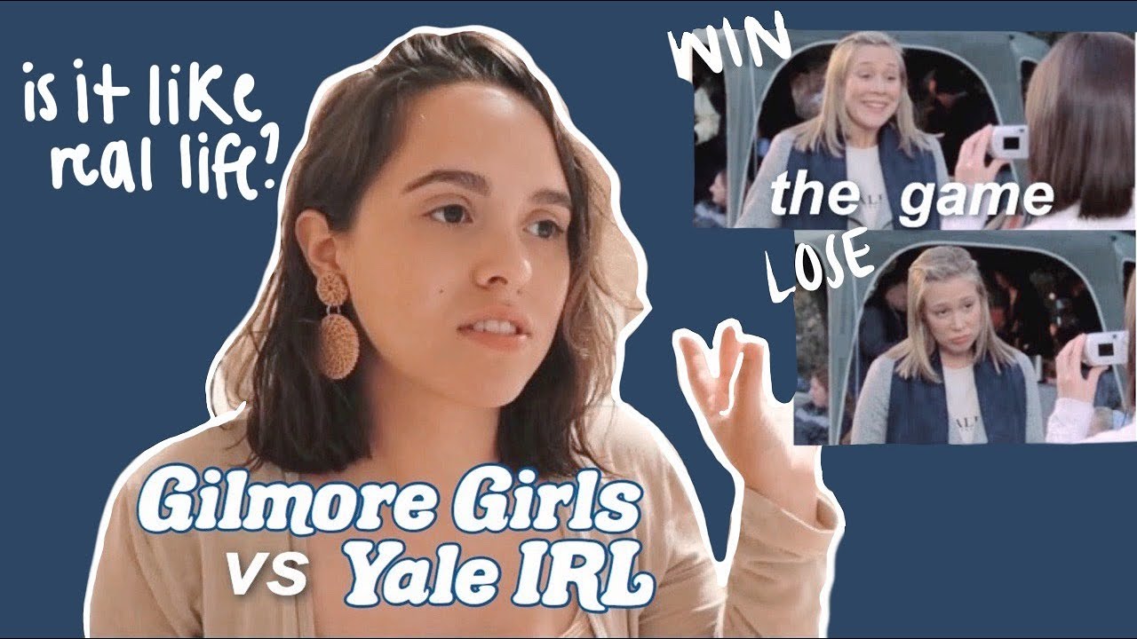 gilmore girls yale college football *so different* then real life