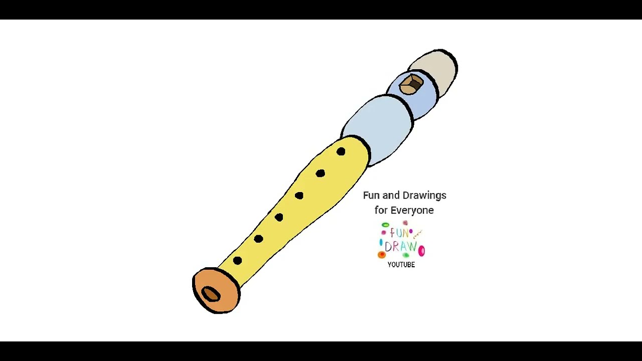 Comment dessiner une flûte