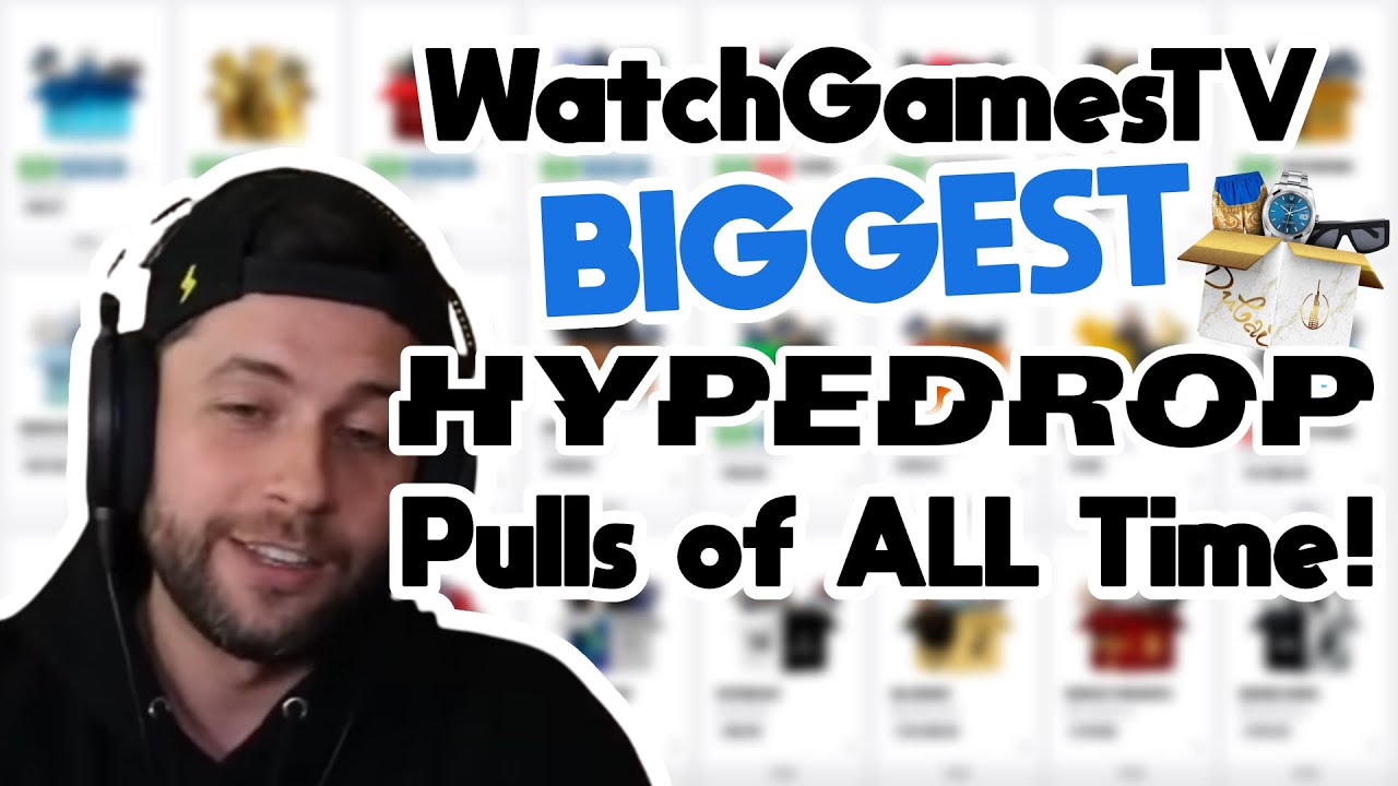 WatchGamesTV's Biggest Hypedrop Pulls of All Time Compilation