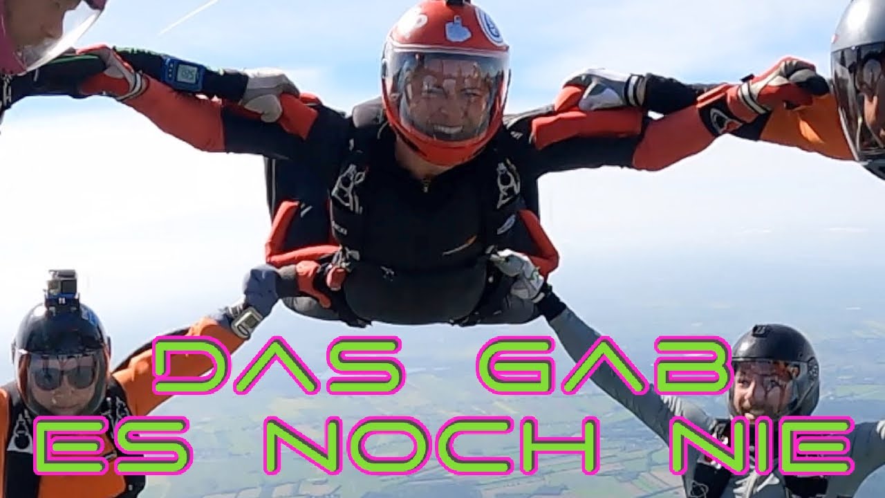 YUU-Skydive - DAS gab es noch nie | Platzrekord - 10ner Hybrid