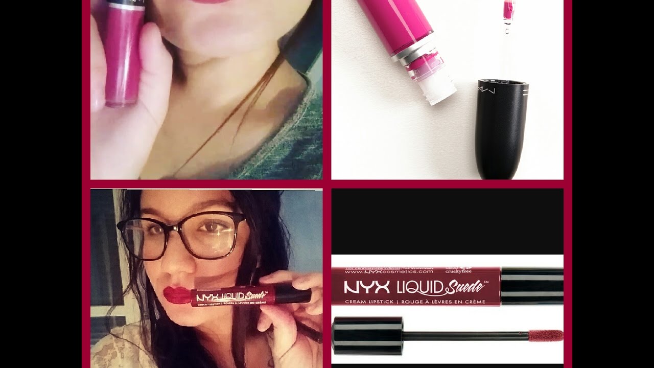 Recensione tinte labbra : Mac -Retro Matte Liquid Lipcolours , Nyx- Liquid Suede !