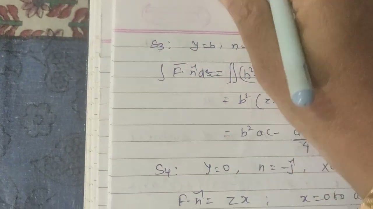 Surface integral 