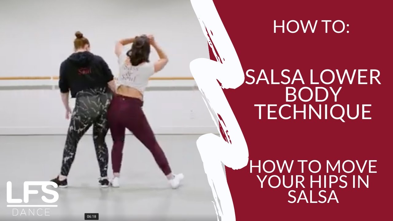 Salsa Lower Body Technique| How to move your hips in Salsa!