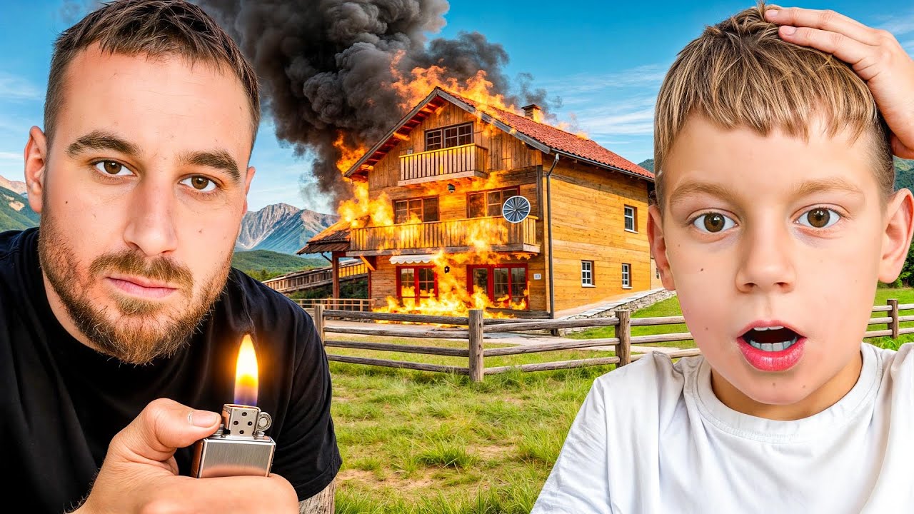 ZAPALILI SMO NAŠU VIKENDICU