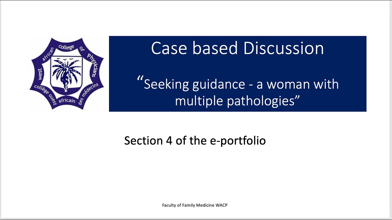 Case based Discussion (CbD)