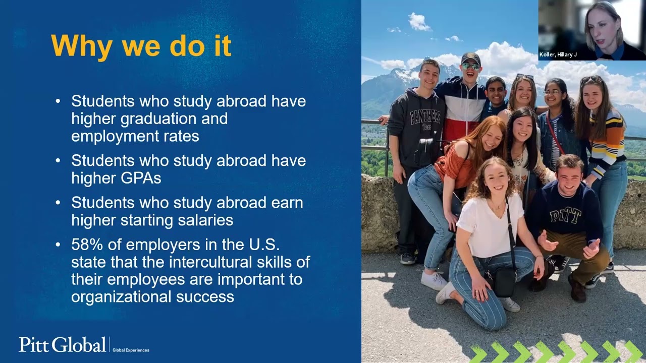 Pitt Family Webinar - Study Abroad