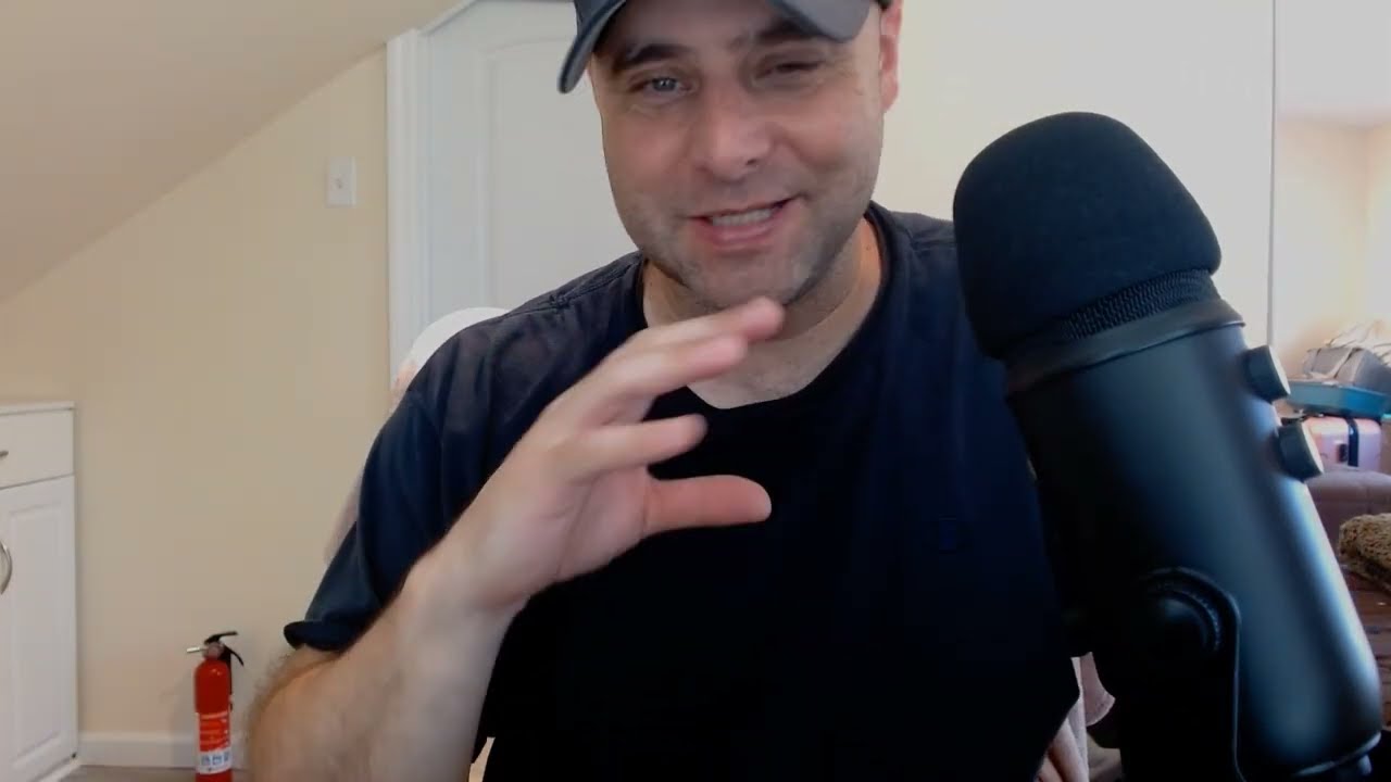 ASMR Drink Review and Gum Chewing Sports Ramble