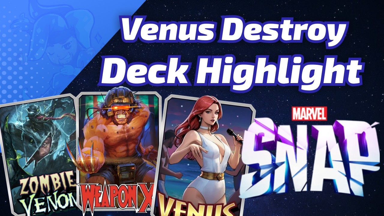 Zombie Venom Venus Destroy СТАЛА ЕЩЕ СИЛЬНЕЕ! | Marvel SNAP Обзор колоды
