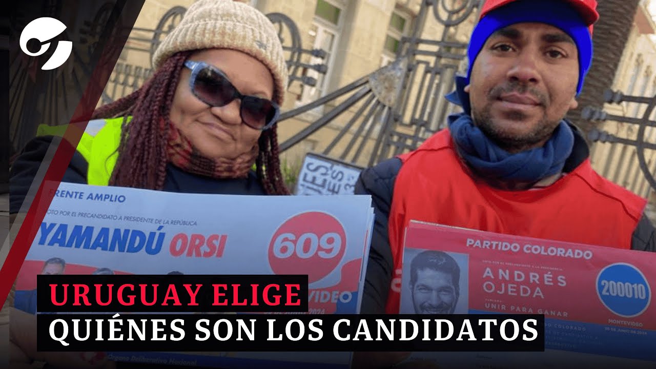ELECCIÓN CLAVE EN URUGUAY: Quiénes son los candidatos