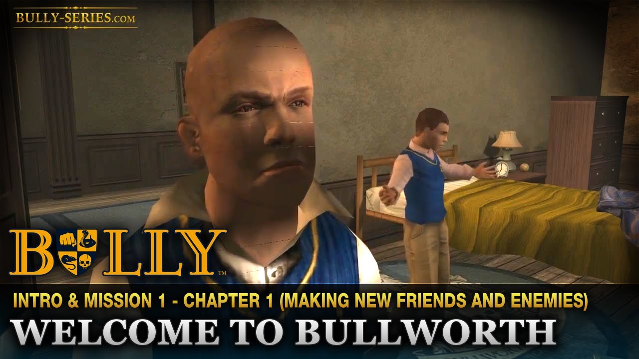 Welcome to Bullworth - Intro & Mission #1 - Bully: Scholarship Edition