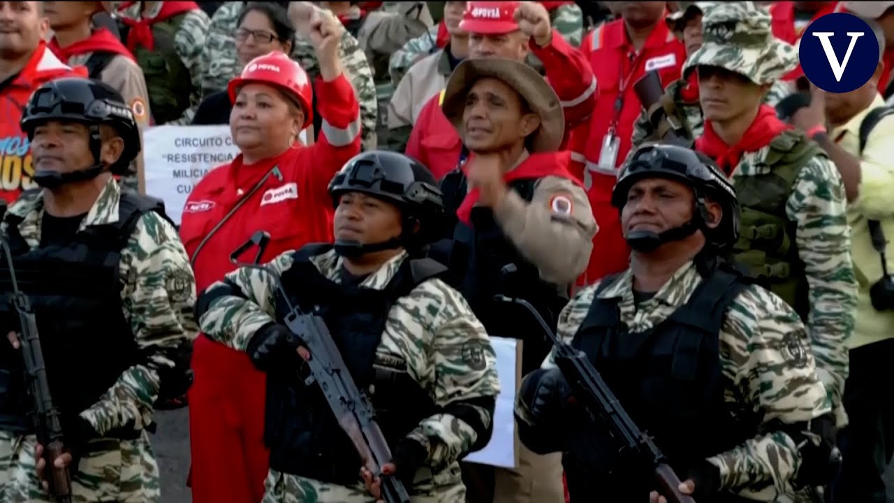 Maduro desafía a Washington con nuevas milicias venezolanas
