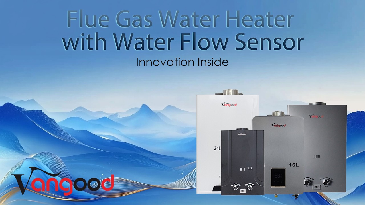 Innovation Inside｜Flue Gas Water Heater with Water Flow Sensor