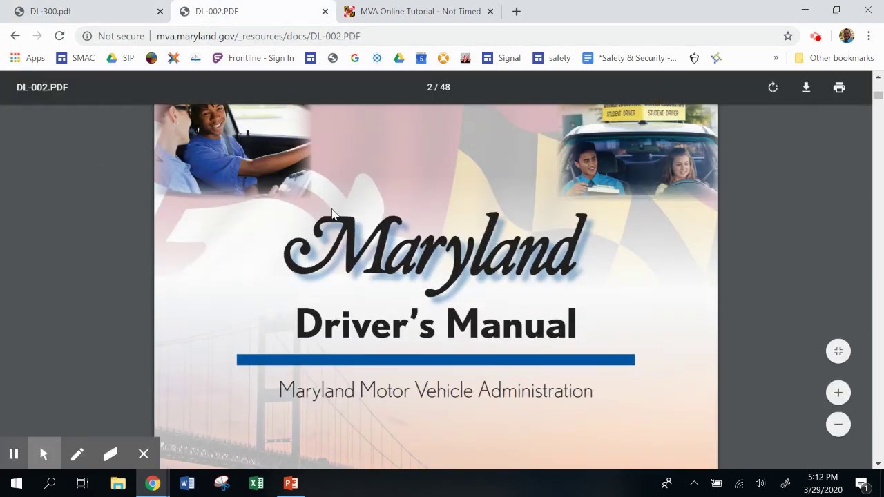 Maryland Drivers License Process
