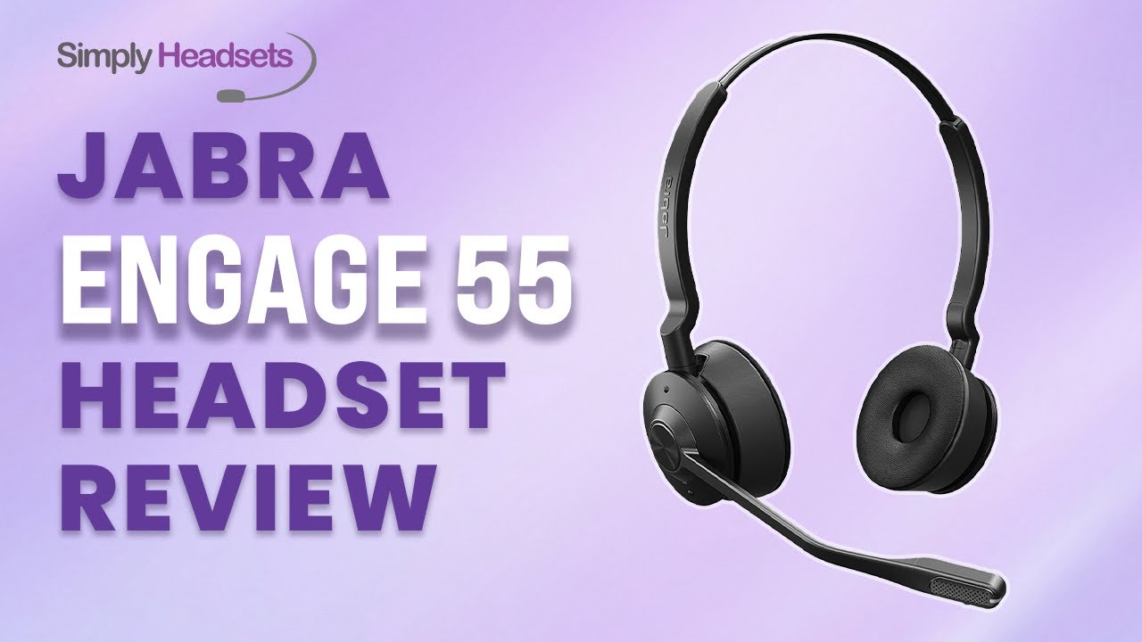 Jabra Engage 55 Review: A Lightweight Wireless Headset Built for Softphones