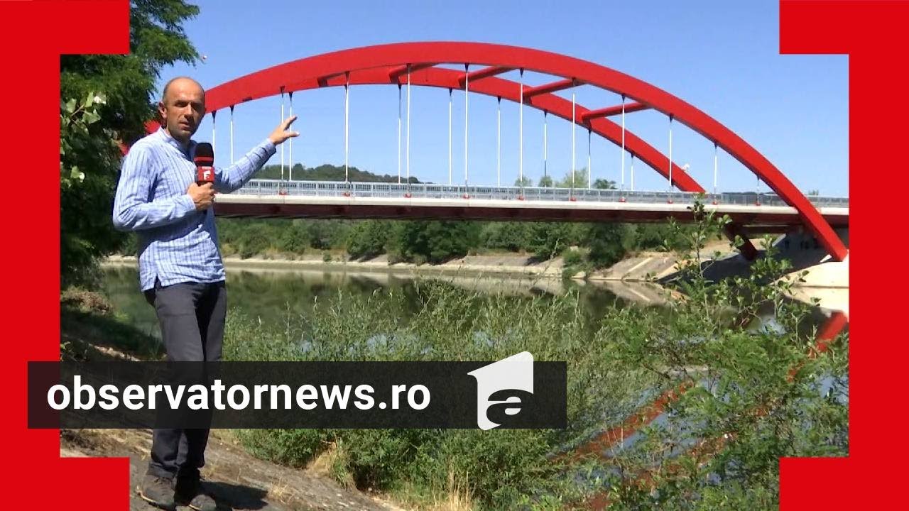 A fost inaugurat podul NATO de la Voila, cea mai scurtă cale de acces spre baza militară de la Cincu