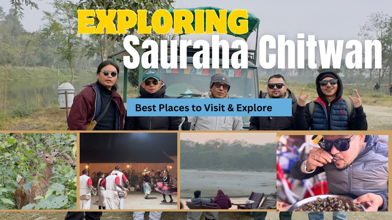 Chitwan Sauraha Vlog | Jungle Safari & Tharu Culture