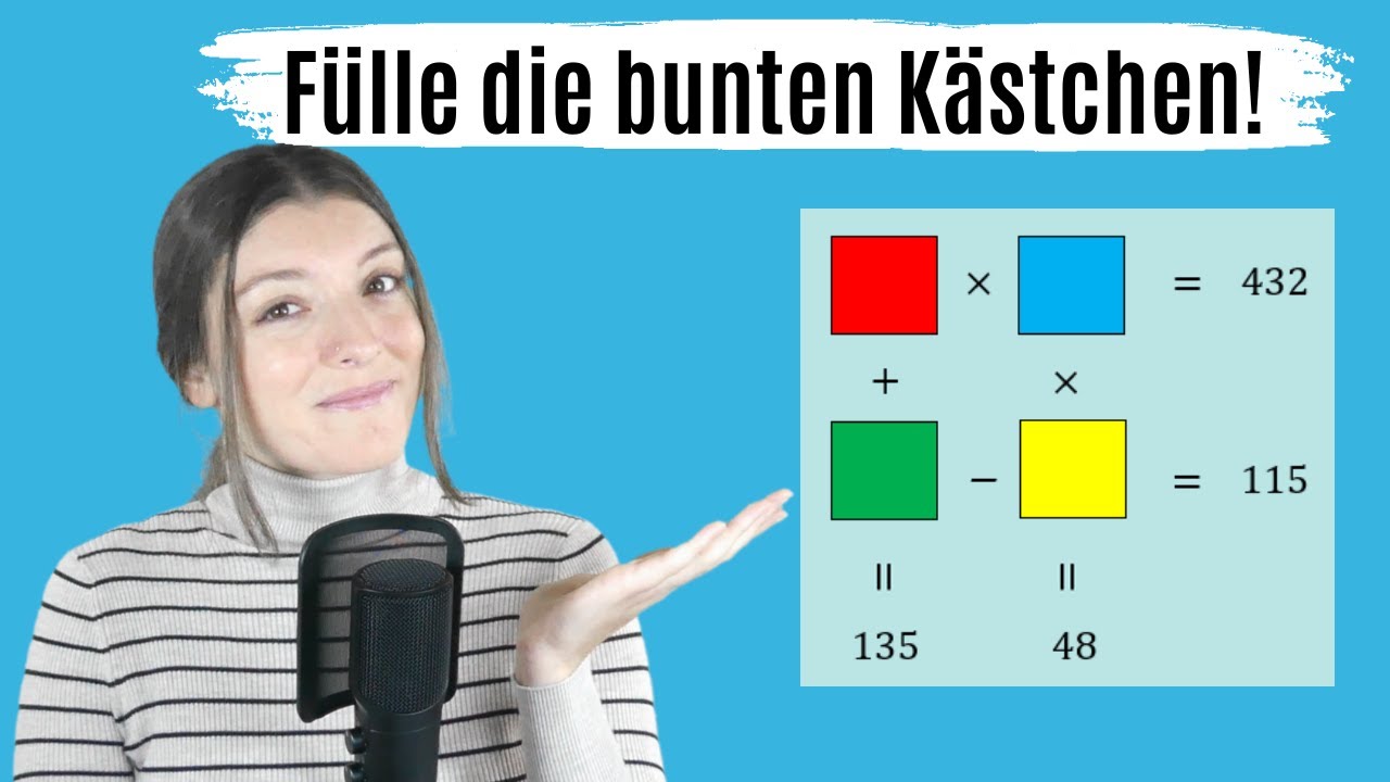 Mathe RÄTSEL Zahlen (Welche ZAHLEN sind gesucht?)