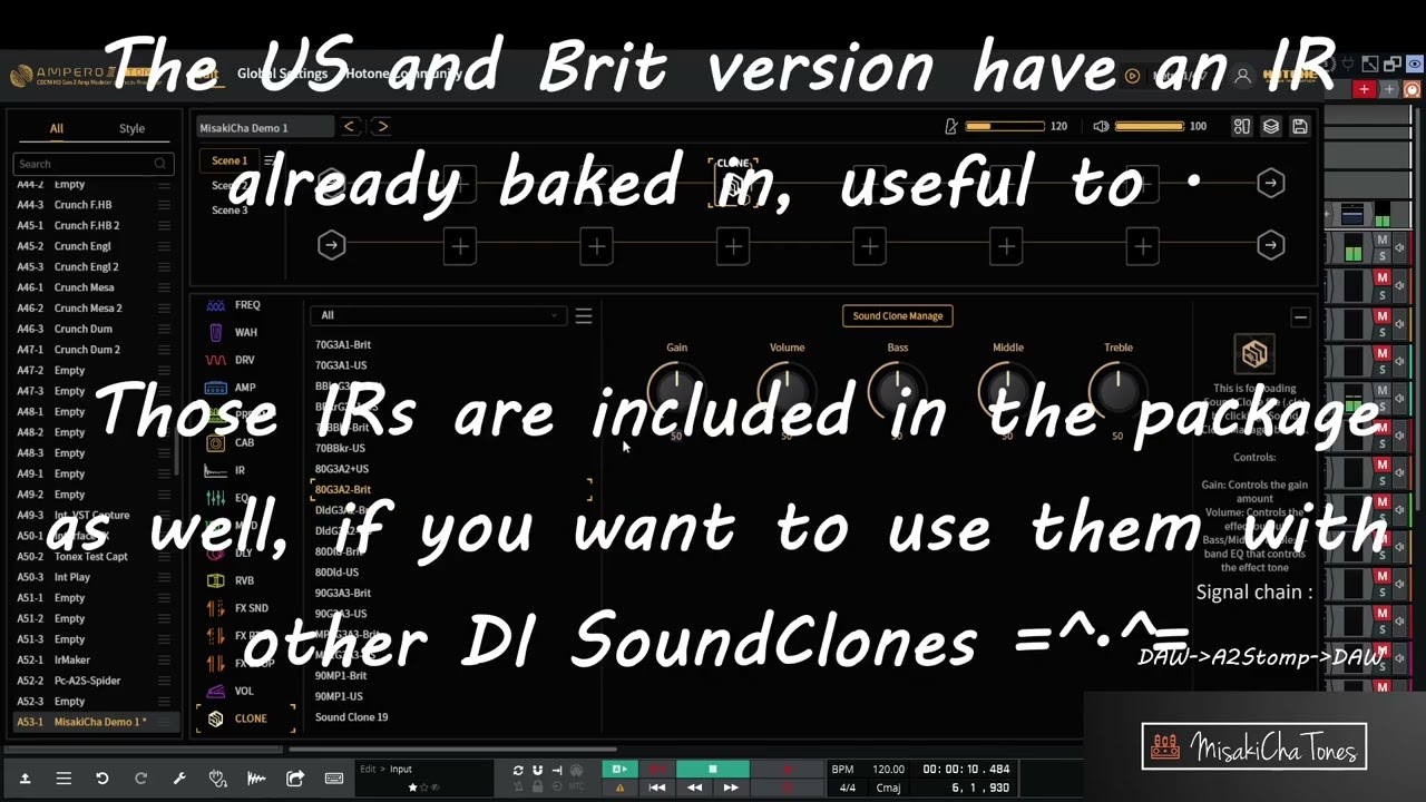 Parallel/Dual amp Series Soundclones