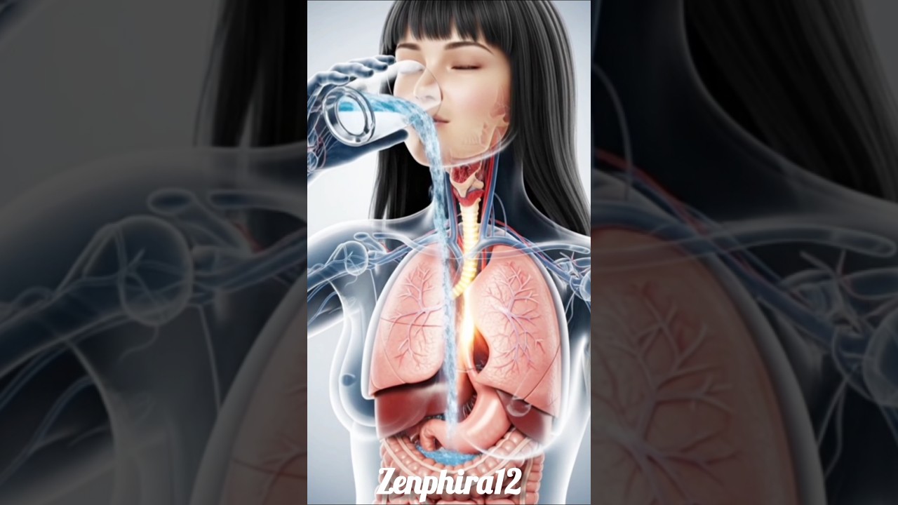 Inside the Body: Drinking Water Explained 🥰