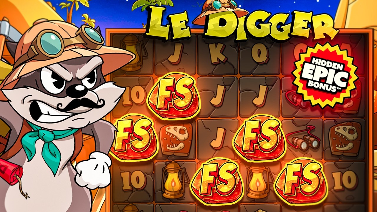 5 SCATTER BUY ON *NEW* LE DIGGER!