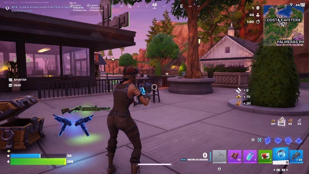 Fortnite Tuzo en batalla RANKED