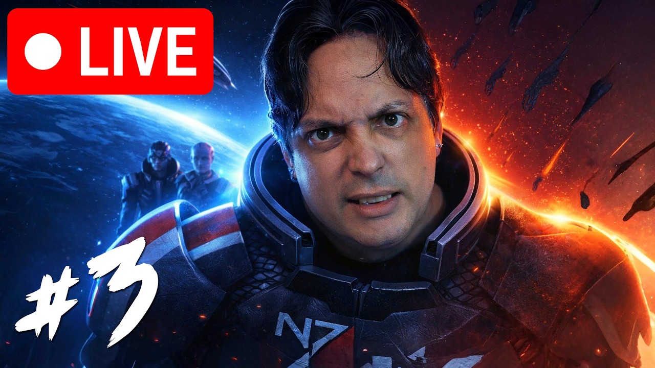 [LIVE] HORIZONTAL | Série de Gameplay — Mass Effect Legendary Edition em PT-BR | Dia 3