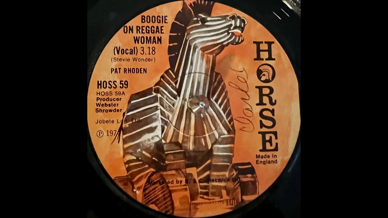 Pat Rhoden - Boogie On Reggae Woman (Vocal)