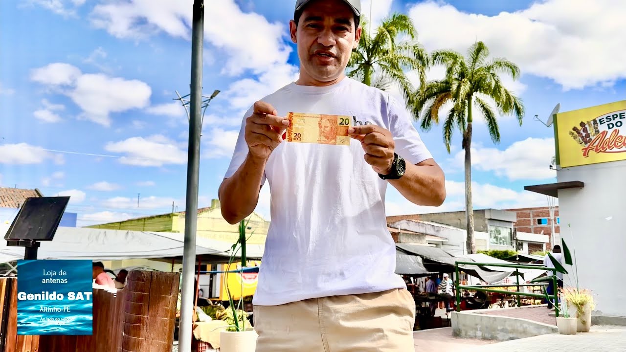 OLHA O QUE COMPREI COM 20 REAIS NA FEIRA LIVRE EM ALTINHO-PE