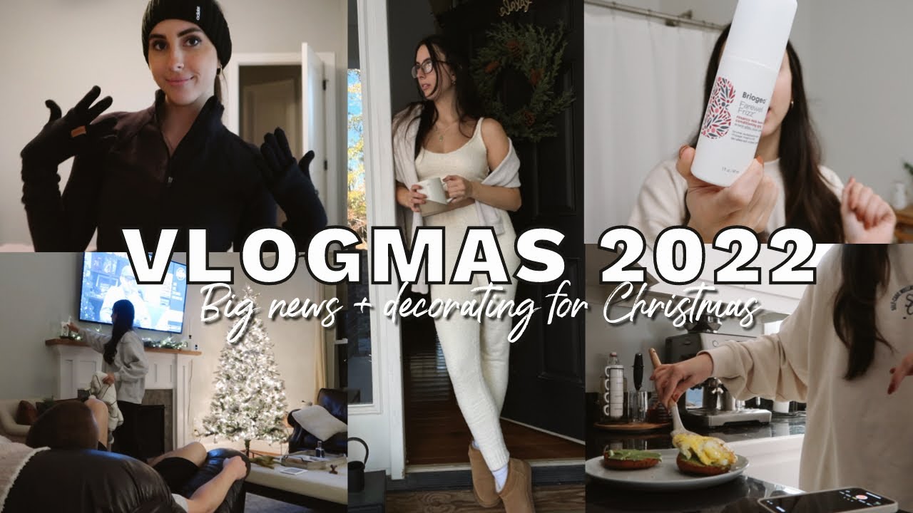 VLOGMAS #1 | quitting orangetheory, new skincare, 4 mile race, decorating for Christmas + more